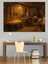 Zanaatkarın Dükkanındaki Işık Dekoratif Kanvas - Mdf Ahşap Tablo 5