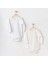 Long Sleeve 2'li Basic Body Ekru 1