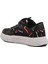 Siyah Cırtlı Hafif Çocuk Spor Ayakkabı 1883 F 4