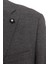 4 Drop Regular Kalıp Koyu Füme Armür Desenli Blazer Ceket 3