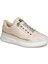 Bej Sneakers Deri Kadın Ayakkabı 1