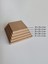 Ahşap, Ham Mdf, Boyanabilir 5 Boy, Derin Kare Pano 5