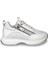 Beyaz Sneakers Deri-Tekstil Kadın Ayakkabı 3