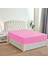 güllüce ev tekstili Lastikli Çarşaf (Pembe) fitted 1