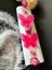 Fuşya Ponponlu ve Kelebekli Lastik Bandana 5
