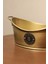 Ekmek Kabı Etiketli Ekmek Saklama Kabı Gold Kaplama Galvaniz Ekmeklik Kafe Cafe Servis 2