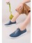 Kadın Düz Taban Ortopedik Lastik Bağcıklı Deri Günlük& Şık Casual Ayakkabı Stoks Shoes Store 3