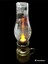 Gaz Lambası Şeklinde Dekoratif Pilli Gece Lambası Öçüsü 19 x 8 cm Eskitme Desenli 1