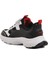 Siyah-Kırmızı Cırtlı Çocuk Spor Ayakkabı 1866 F 4