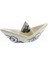 Yelkenler Fora Kağıt Gemi Porselen Biblo En:6 BOY:11 cm 2