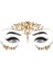Gold Renk Işıltılı Kristal Yüz Taşı Face Gems Sticker 3
