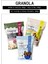 Badem & Vanilya - Kids Kaju & Muz Küpleri - Glutensiz Yer Fıstıklı & Kinoa Patlaklı granola 3’lü Set 1