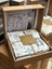 %100 Pamuklu Bebek Nevresim Takımı (Alezli) 5 Parça Kutulu Set 100X150CM 3