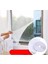 Fırsat Byr Pencere Cam Sineklik-Beyaz ( 125 cm x 75 cm )+4m Bant Yeni 4