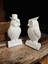 Baykuş 2'li Eş Figür Biblo Dekor 15X8X6 cm - 13,5X7X6 cm 4