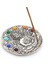 Metal 7 Çakra ( Chakra ) Buda Tütsülük 1