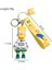 3D Silikon Büyük Boy Kalite Simpsons Anime Figürlü Silikon Anahtarlık, Çanta Süsü 2