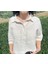 Keten Cutout Detaylı Gömlek 3