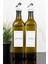 2li 750 ml Amber Cam Yağdanlık Zeytinyağı ve Ayçiçek Yağı Etiketli Gri Renk Tıpalı Yağlık Sosluk 3