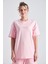 The Wellness Era Baskılı %100 Pamuk Oversize Kadın Tişört 4