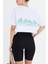 The Wellness Era Baskılı %100 Pamuk Oversize Kadın Tişört 1