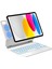 Apple Ipad 10.nesil ipad (A16) 2022 /2025 Uyumlu Magic Keyboard Touchpad Işıklı Klavyeli Kılıfı 1