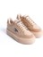 Prag Premium Bağcıklı Ortopedik Kadın Sneaker - Ten 1