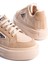 Prag Premium Bağcıklı Ortopedik Kadın Sneaker - Ten 5