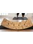 Desenli Denge Tahtası 90cm X 30cm Balance Board Doğal Ahşap Çocuk Oyuncak 1