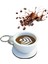 Kahve Fincanı Latte Çanta Charm Barista Aksesuarı Kahve Severler Için Özel Tasarım Anahtarlık 1