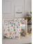 Pamuklu Bebek Nevresim Takımı (Alezli) 5 Parça Kutulu Set 100 x 150 cm 1