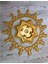 Decogold Altın Saray Tavan Mızrak Motif 14*21 cm 2