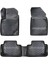 Peugeot 407 2003-2010 Araca Özel 3D Havuzlu Paspas Siyah Bmy 1