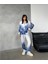 Coccolarsı Corso D'acqua Saten Üçlü Pijama Takımı 3