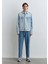 Ray Classic Denim Buz Mavi Jean Ceket 0110273-89303 3