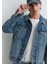 Ray Classic Denim Vintage Indigo Mavisi Jean Ceket 0110273-89412 2