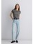 Leila Mavi Premium Buz Mavi Jean Pantolon 1010600-89581 2