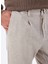Bağlamalı Bel Normal Paça Slim Fit Bej Erkek Pantolon ACE001252273_BEJ 4