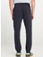 Lastikli Bel Lastikli Paça Lacivert Erkek Pantolon MLM04009410 Jogger Örme Pantolon 5