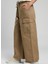 Standart Bel Straight Deve Tüyü Kadın Pantolon 252 Lcf 221004 Patrıcıa A. Camel 3