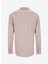 Gmg Fırenze Slim Fit Düğmeli Yaka Bej Melanj Erkek Gömlek GU25MSS02219 2