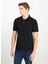 Siyah Erkek Polo T-Shirt ML211810001 Erkek Regular Fit Polo 2