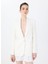 Normal Ekru Kadın Ceket Daıly Jacket Blazer 1023 3