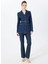 Lacivert Kadın Denim Ceket MILITARDENIMJACKET2014 2