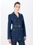 Lacivert Kadın Denim Ceket MILITARDENIMJACKET2014 3