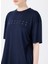 Bisiklet Yaka Lacivert Kadın T-Shirt The Relax Tshırt 4010 4