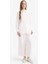 Beli Lastikli Basic Düz Modal Harem Pantolon 4