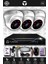 3 Kameralı Domia 3 Iç Kamera Set 250 GB HDD Full Hd Gece Görüşlü Güvenlik Kamerası Sistemi 1