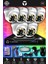 6 Kameralı Domie 6 Iç Kamera Set Hdd'siz Full Hd Renkli Gece Görüşlü Güvenlik Kamerası Sistemi 1