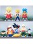 Yedi Dragon Ball Goku El Modeli Süper Saiyan Gogeta Vegette Battle Damage Comic Anime Bebekleri Çevreleyen (Yurt Dışından) 1